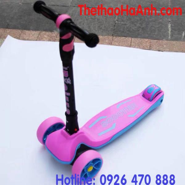  Xe Scooter KB 0907 Màu Hồng