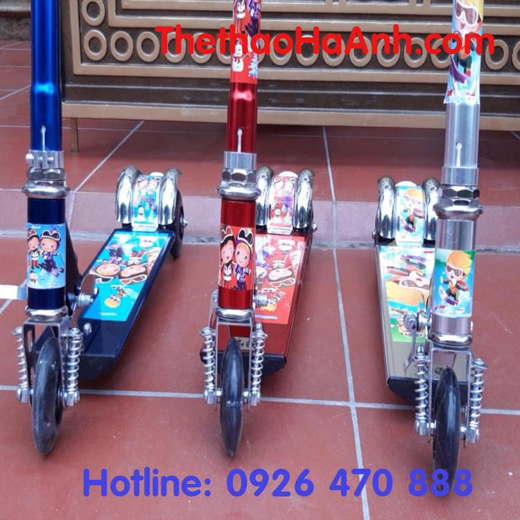 Xe Scooter 602B - Xanh