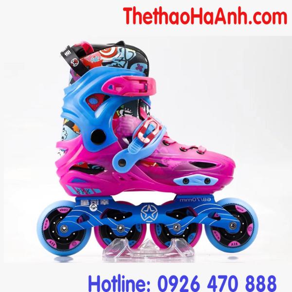 Giày Patin X1 - Hồng