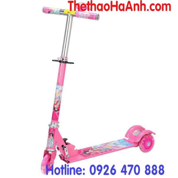 Xe Scooter 756L - Không lò xo Hồng Công Chúa